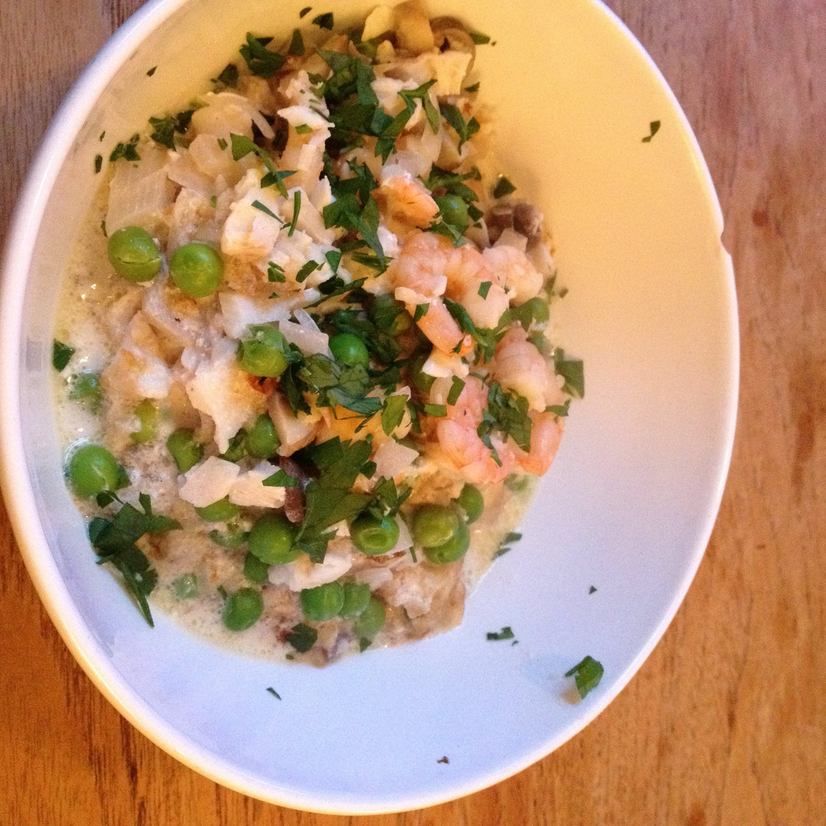 Cremiger Fischtopf mit Garnelen – Mijn Momentum - Mein Momentum