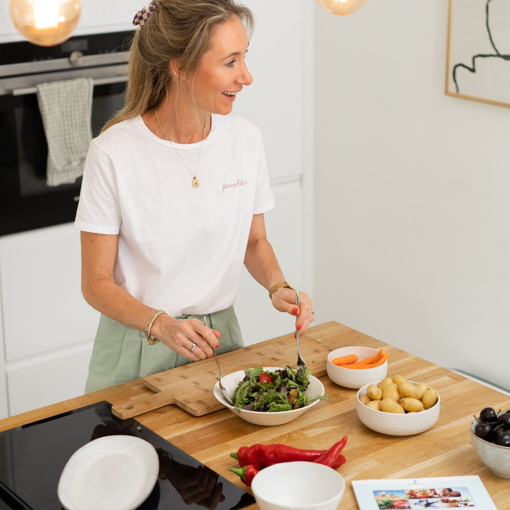 Gegrillter Kabeljau mit Ratatouille, Weißkohl und Knollenselleriepüree ... Gegrillter Kabeljau mit Ratatouille, Weißkohl und Knollenselleriepüree ...