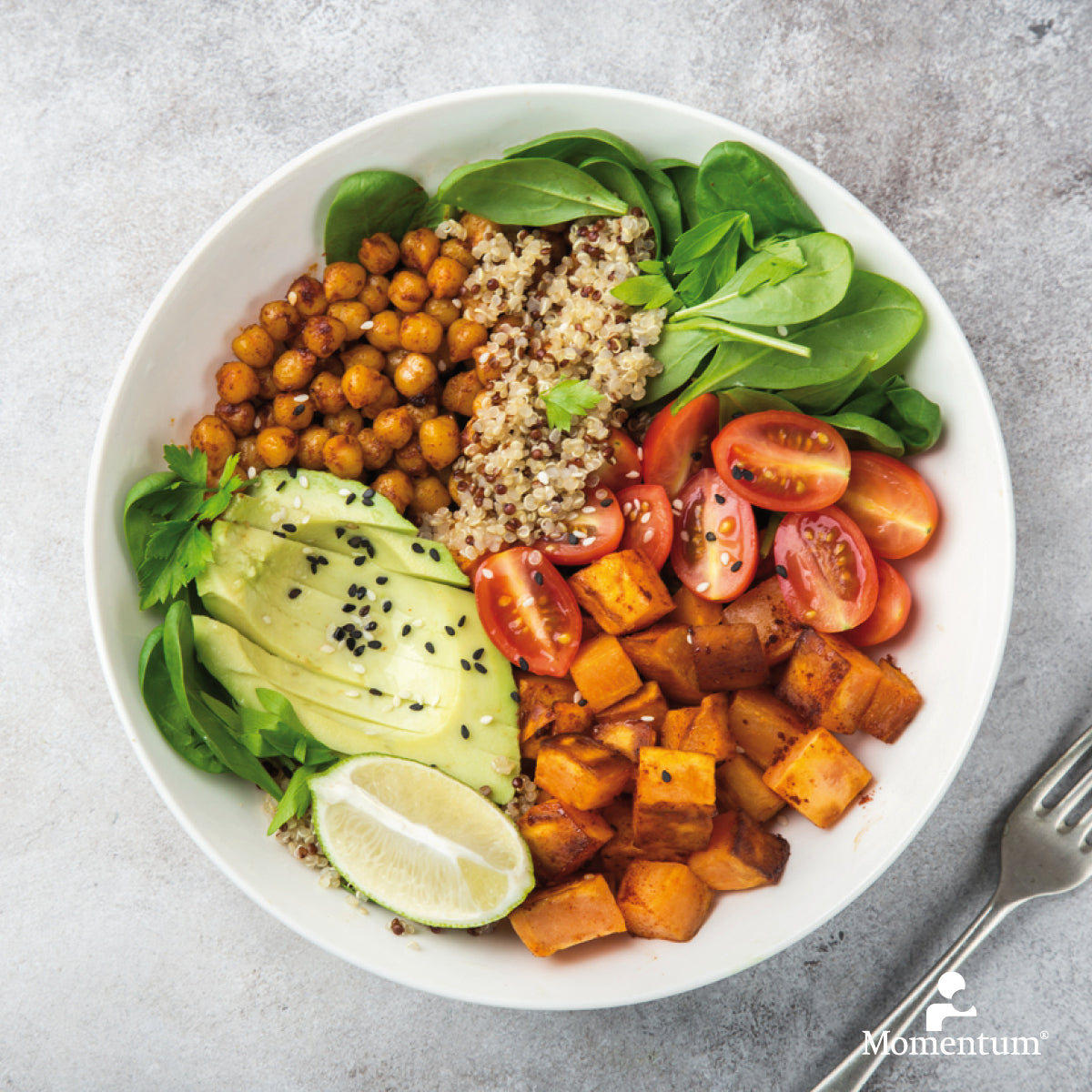 Vegan veggie bowl