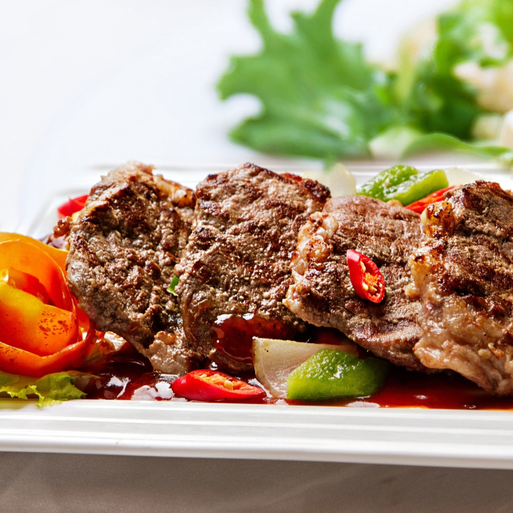 Thai beef salade met zeewier en tamarinde dressing