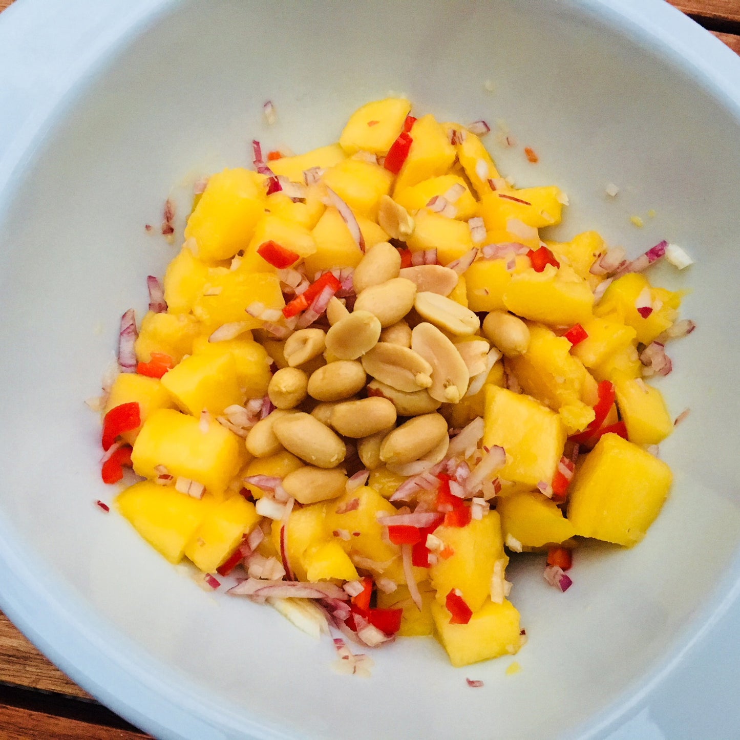 Spicy mango salade (bijgerecht)